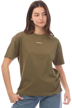 OFF-WHITE Off White - "Flock Chine" T-Shirt für Damen