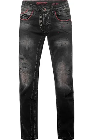 Rusty Neal Jeans Hose "RUBEN" Black Used
