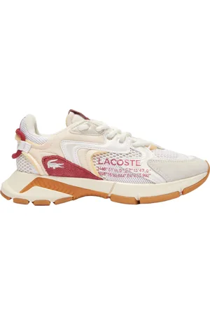 Lacoste Herren/Damen Unisex Sneaker "L003 Neo", Leder ( /Rot)