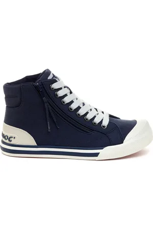 Rocket Dog Damen Sneaker "Jazzin Hi" (Marineblau)