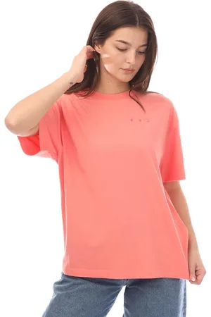 OFF-WHITE Off White - "Swimming Man" T-Shirt für Damen (Pink)