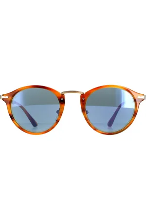 Persol Runde Herren gestreift hellblau PO3166S