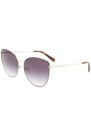 Longchamp Damen-Sonnenbrillen 60/16/140 mm Metall
