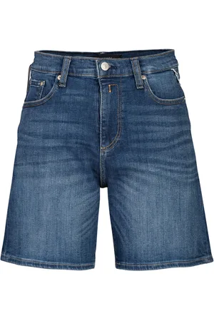Replay Shorts Shirbey - 10,5 Oz Dunkel Indigo Super Stretch Denim