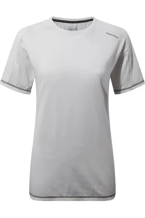 Craghoppers Womens/Ladies Dynamic T-Shirt (Lunar Grey)