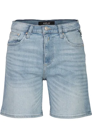 Replay Shorts Shirbey - 10,5 Oz Dunkel Indigo Super Stretch Denim