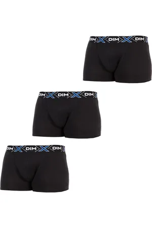 Dim 3er-Pack Boxershorts Thermoregulation Active D041B für Herren, modernes und elastisches Design