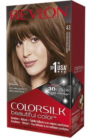 Revlon Colorsilk Tinte #43-castaño Medio Dorado