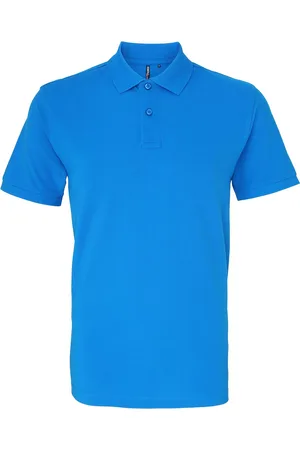 Asquith Herren-Poloshirt mit kurzen Ärmeln (Sapphire)