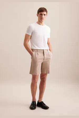 Seidensticker Shorts Herren Braun