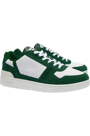 Lacoste Herren Sneaker "T-Clip", Leder ( /Grün)
