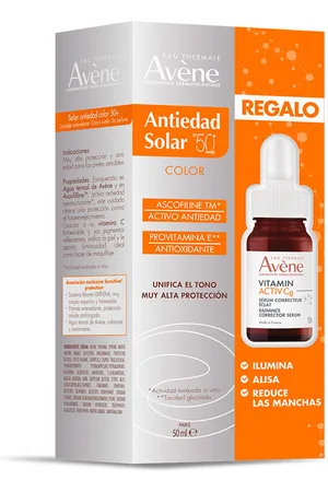 Avène Solaire Anti-aging Mit Farbe Lsf 50+ 2er-pack 2 pz