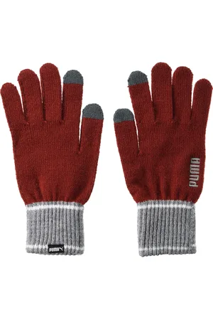 PUMA Herren/Damen Unisex Winterhandschuhe, Jerseyware ( /Grau meliert)