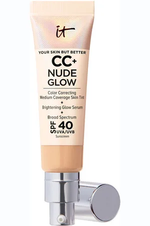 IT COSMETICS Cc+ Nude Glow Lightweight Foundation + Glow Serum Spf40 #medium 32 ml