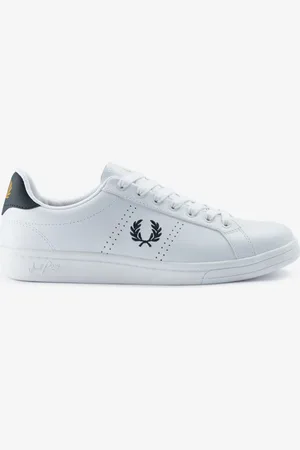 Fred Perry Cupsole Leder Herren Weiße Sneakers