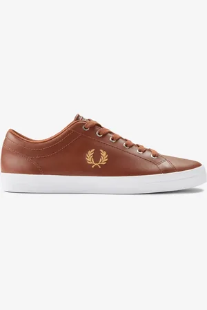 Fred Perry Baseline Herren Ledersneaker In