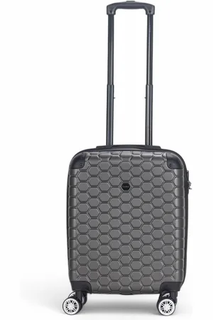 Infinity Stabiler ABS-Hartschalen-Kabinenkoffer 55 x 40 x 20 cm, Gepäck, passend für Easyjet, Ryanair