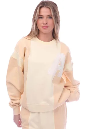 AMBUSH Sweatshirt Rundhalsausschnitt für Damen (Naturweiß)