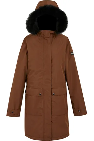 Regatta "Sabinka II" Parka für Damen (Dunkelbraun)
