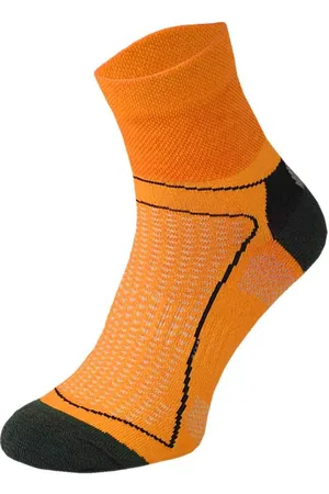COMODO Unisex Chaussettes Cyclisme sport Velo Route anti Tranpirante Basses - Néon
