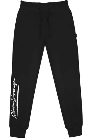 Philipp Plein Schwarze Jogginghose von mit großem Signature-Logo