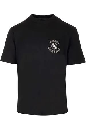 AMIRI Schwarzes T-Shirt mit Premier Records-Logo