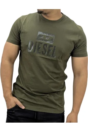 Diesel Monotones Logo-T-Shirt in