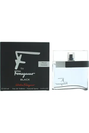 Salvatore Ferragamo F by Ferragamo Black Eau de Toilette 100ml Spray For Him