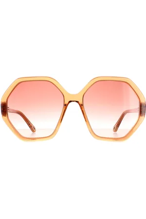Chloé Chloe Runde Damen Kristall Rosa Farbverlauf CH0008S Esther