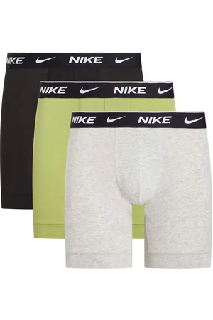 Nike Boxershorts für Herren(3er-Pack) (Schwarz/Grün/Grau)
