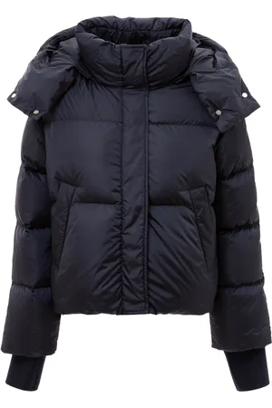 add Kurze Jacke mit abnehmbarer Kapuze und Strickbundchen