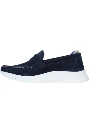 BOSTON Blaue Halbschuhe