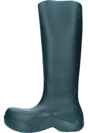 Bottega Veneta Blaue Stiefel