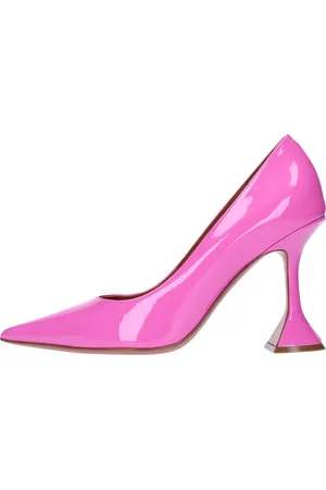 Amina Muaddi Rosa hochhackige Schuhe