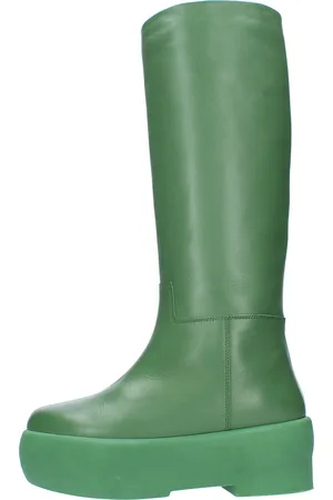 Gia Borghini Stiefel Grun
