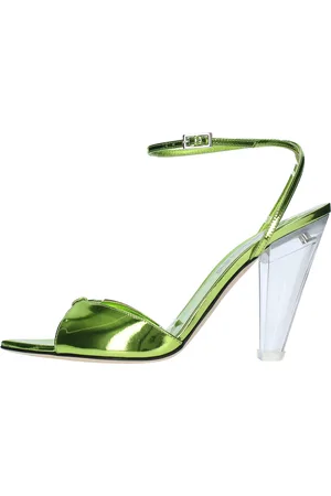 3Juin Grune Sandalen