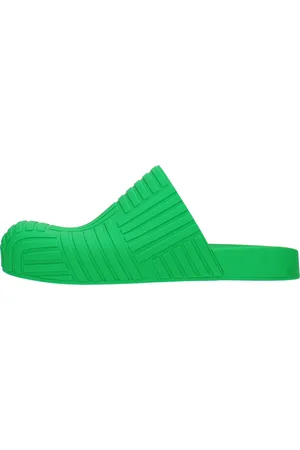 Bottega Veneta Grune Sandalen von