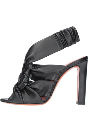 santoni Schwarze -Sandalen