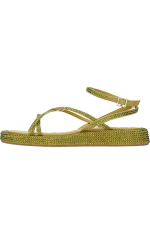 GIA/RHW Grune Sandalen