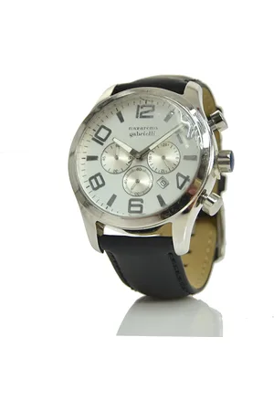 Nazareno Gabrielli Grau Herrenuhr Chronograph Stahl Mod.OS20