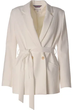 Tommy Hilfiger Jacken VIS BLEND BELTED DB BLAZER