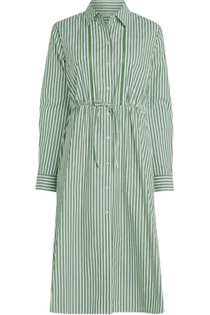 Tommy Hilfiger ORG CO STRIPE MIDI-HEMDKLEID