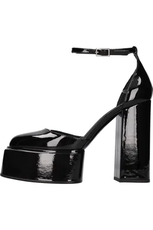 3Juin Schwarze Schuhe mit Absatz