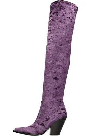 Elena Iachi Lila Stiefel