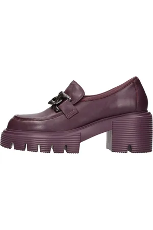 Jeannot Lila Halbschuhe