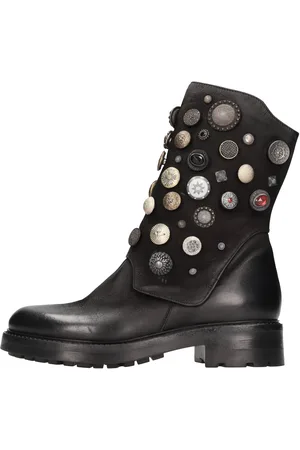 Elena Iachi Schwarze Stiefel