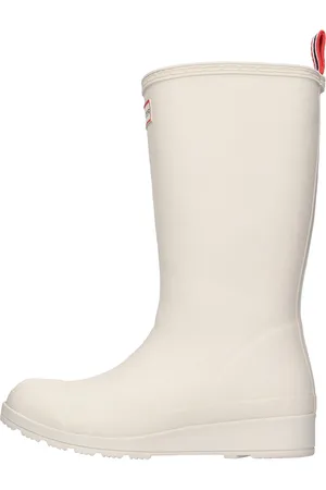 Hunter Stiefel WeiB