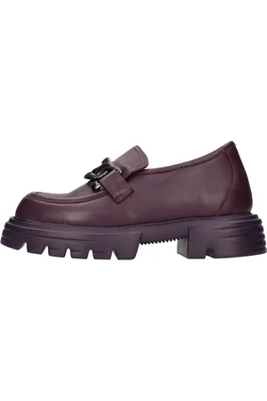 Jeannot Lila Halbschuhe