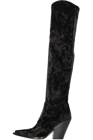 Elena Iachi Schwarze Stiefel