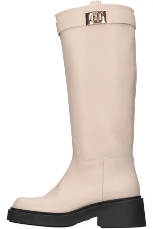 Furla Beige Stiefel